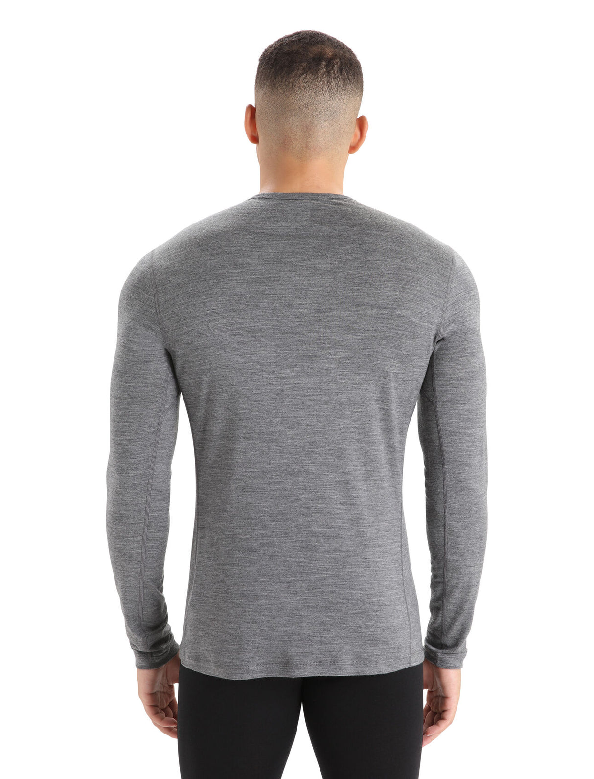 ICEBREAKER MENS 200 CREWE GREY