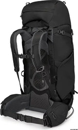 OSPREY KESTREL 58L HIKING PACK MEN'S BLACK L/XL