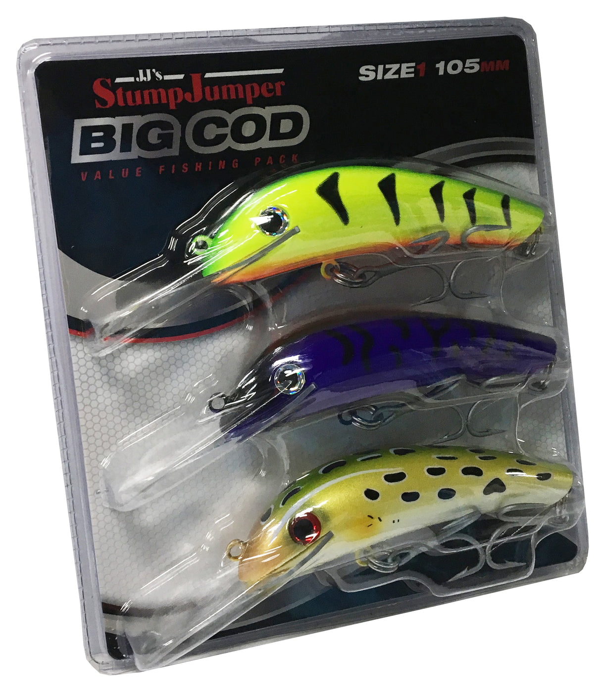 STUMPJUMPER BIG COD HARDBODY LURE PACK