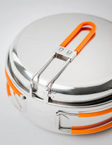 GSI GLACIER STAINLESS MESS KIT 1 PERSON