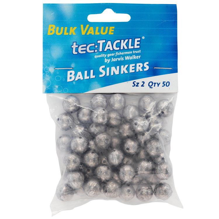 TEC TACKLE BALL SINKER 70PC