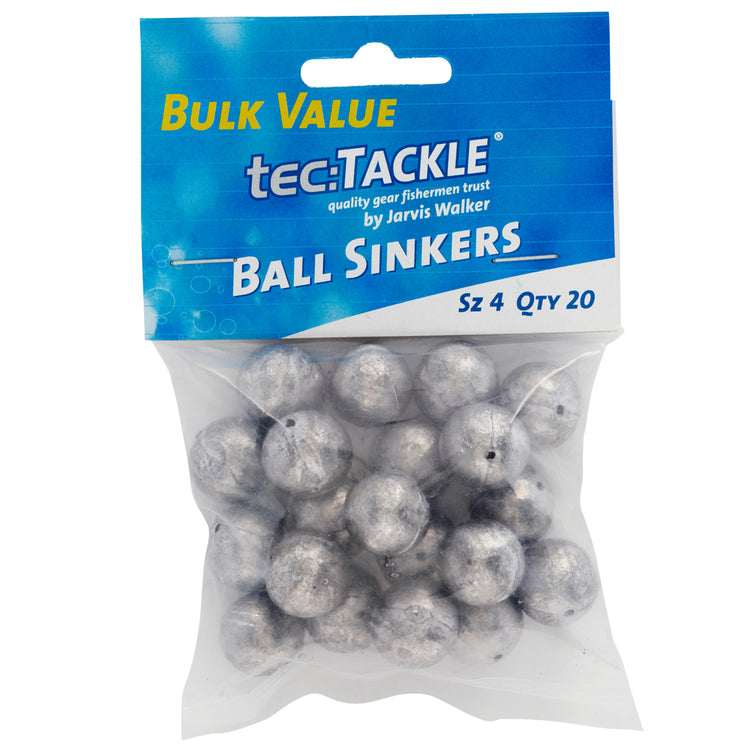 TEC TACKLE BALL SINKER 70PC