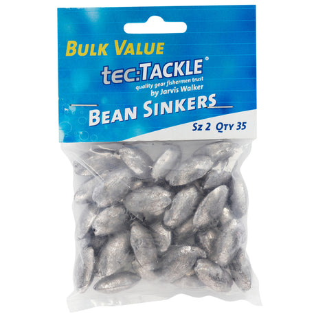 TEC TACKLE BEAN SINKER 50PC