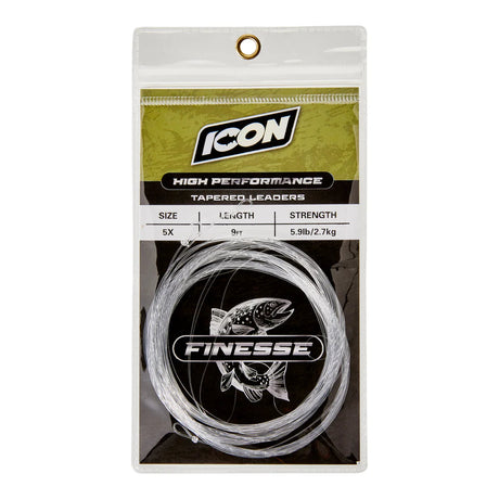 Icon Tapered Leader 9ft