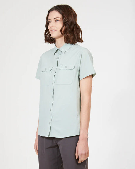 XTM CUMBERLAND SHORT SLEEVE WOMENS HIKING SHIRT JADE