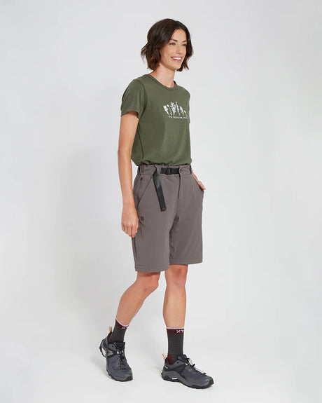 XTM YARRAM WOMENS HIKE SHORTS PAVEMENT