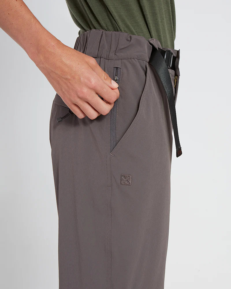 XTM WOMENS WYE RIVER ZIP-OFF HIKE PANTS PAVEMENT