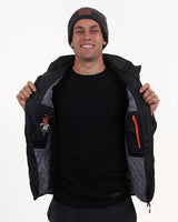 XTM GRAZER MENS INSULATED PUFFER VEST BLACK