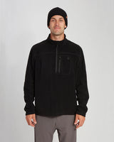 XTM MARENGO 1/4 NECK FLEECE MENS BLACK