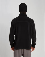 XTM MARENGO 1/4 NECK FLEECE MENS BLACK