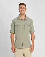 XTM DUNKELD MENS LONG SLEEVE SHIRT LIGHT KHAKI