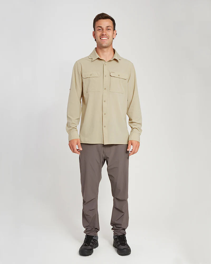 XTM DUNKELD MENS LONG SLEEVE SHIRT SAND