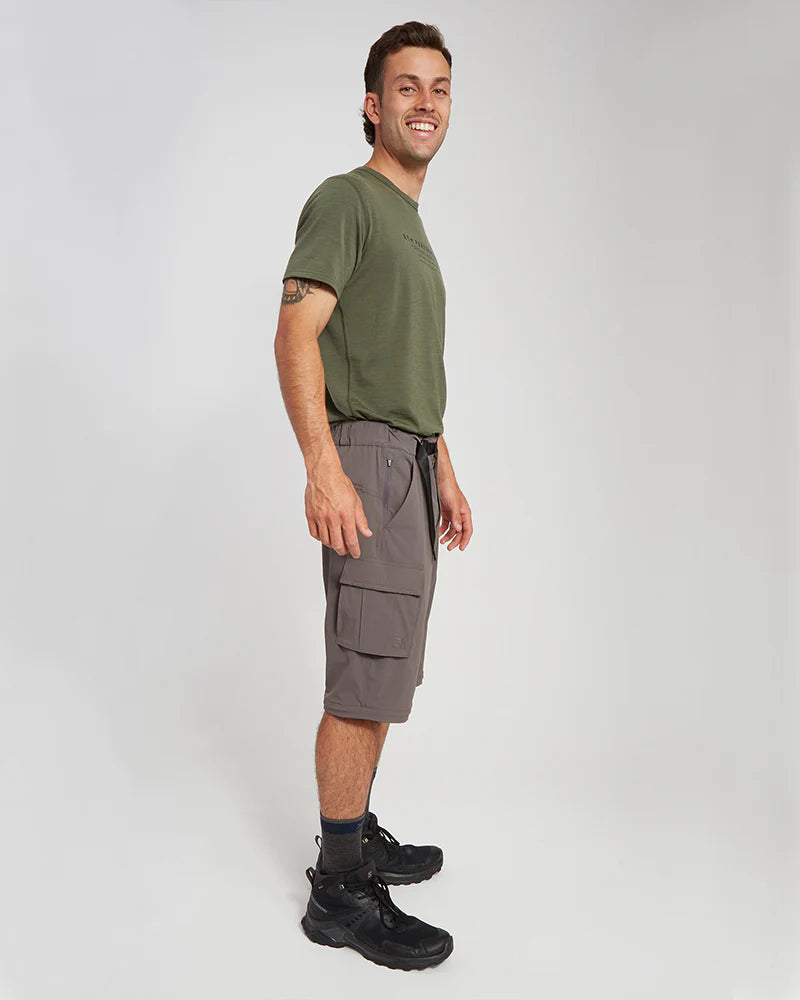 XTM MENS ADDIS HIKE SHORTS PAVEMENT