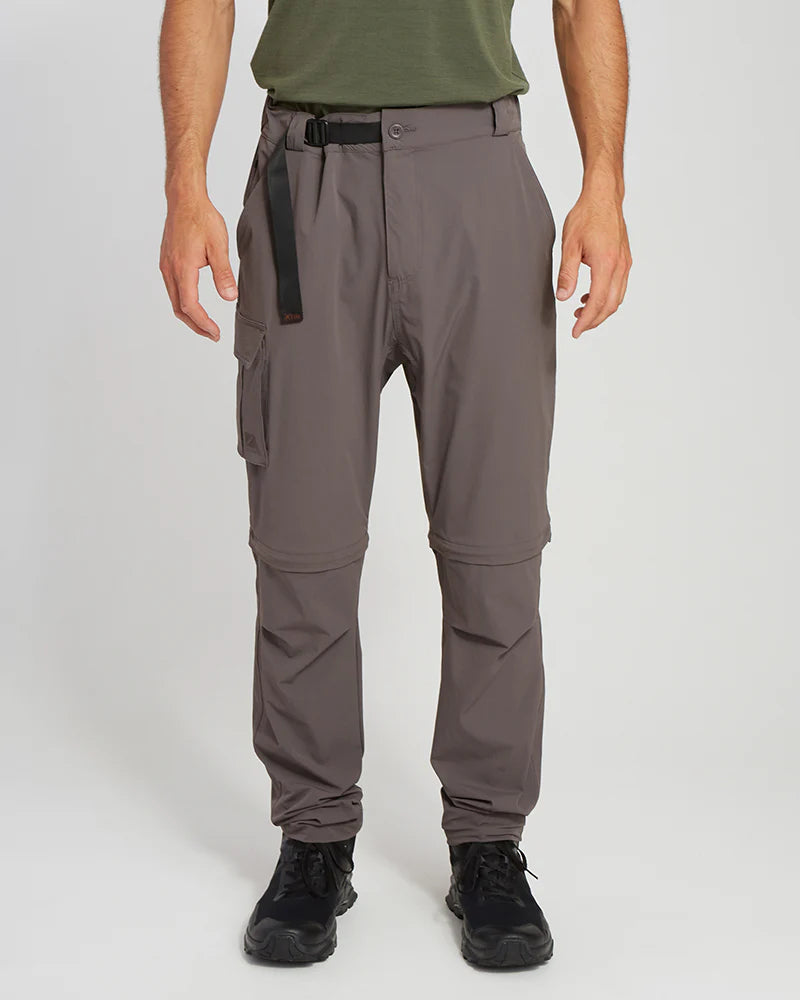 XTM STURGEON MENS ZIP-OFF HIKE PANTS PAVEMENT