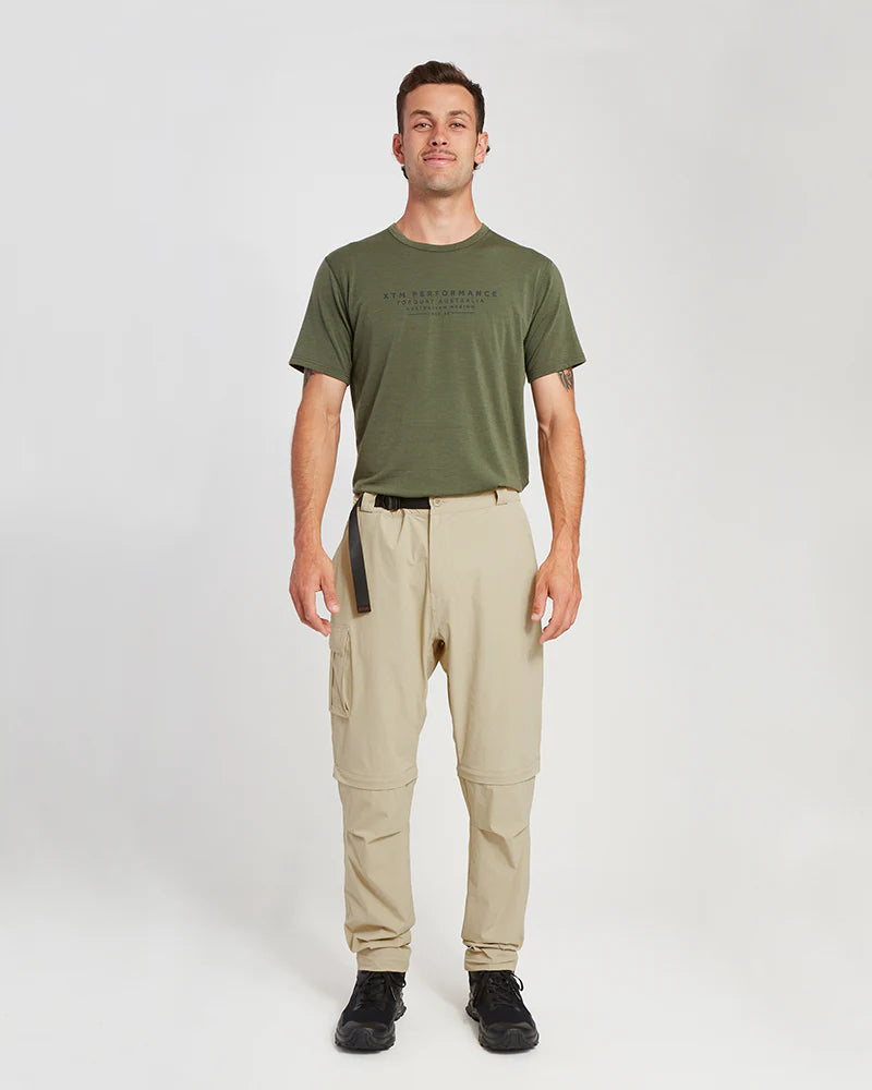 XTM STURGEON MENS ZIP-OFF HIKE PANTS SAND