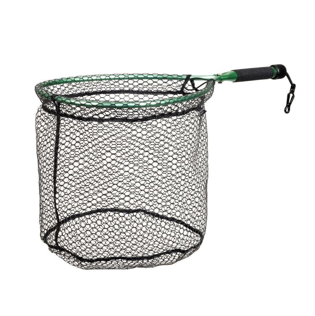 McLean Angling Short Handle Weigh Net S Rubber mesh