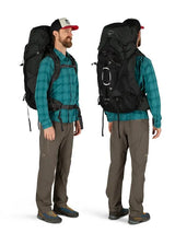 OSPREY AETHER 65L MEN'S HIKING PACK BLACK S/M