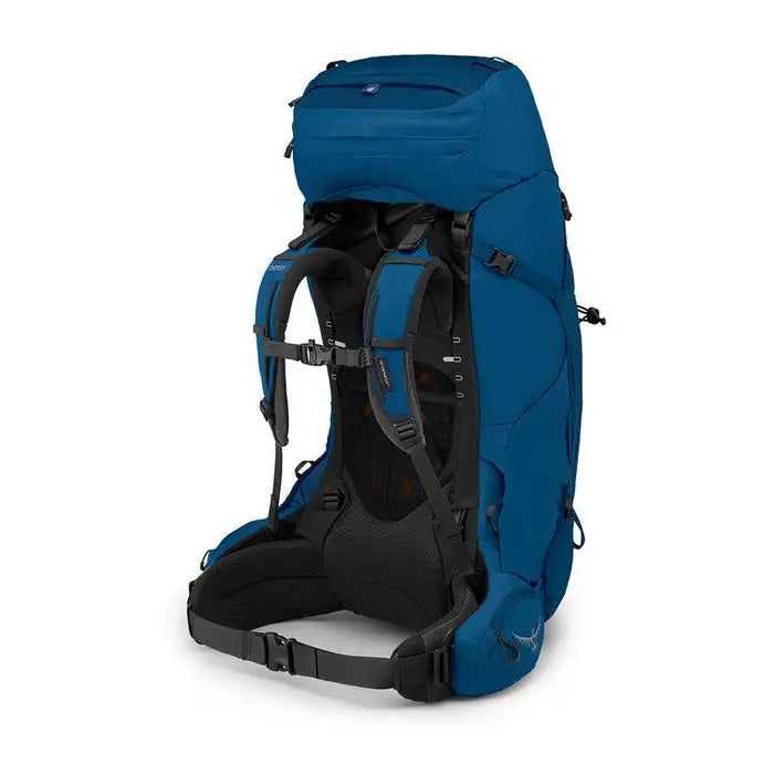 OSPREY AETHER 65L MENS HIKING BACKPACK DEEP WATER - L/XL