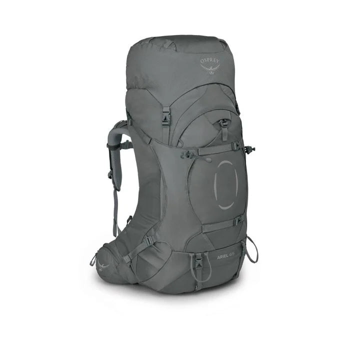 OSPREY ARIEL 65L WOMEN'S HIKING PACK MEDIUM GRAY M/L