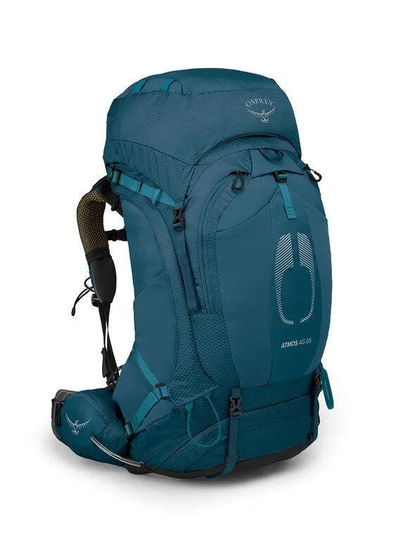 OSPREY ATMOS AG 65L MEN'S HIKING PACK VENTURI BLUE - L/XL