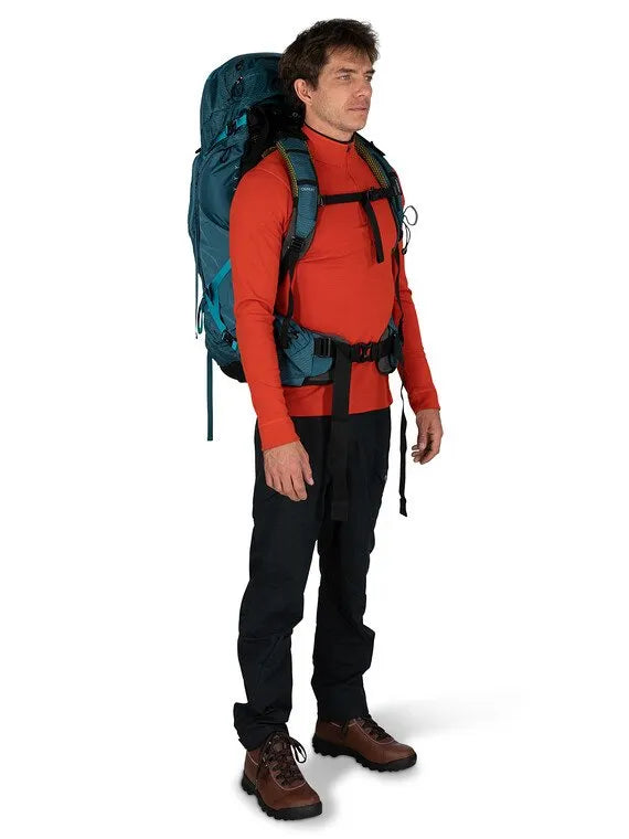 OSPREY ATMOS AG 65L MEN'S HIKING PACK VENTURI BLUE - L/XL