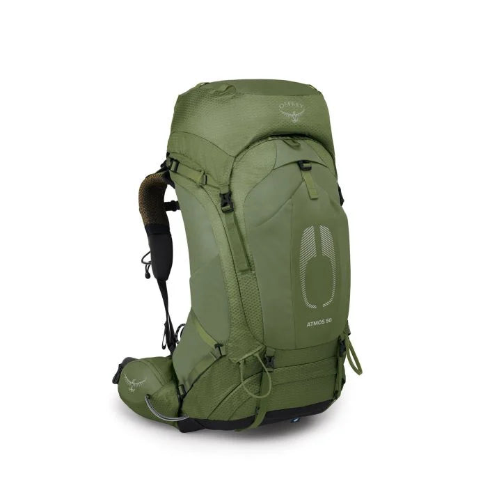 OSPREY ATMOS AG 50L MEN'S HIKING PACK MYTHICAL GREEN S/M