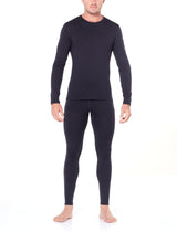 ICEBREAKER MENS 200 OASIS LONG SLEEVE BLACK