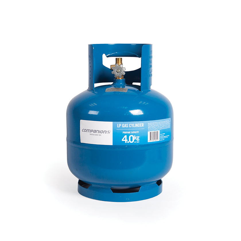 COMPANION 4KG GAS CYLINDER 3/8 LH