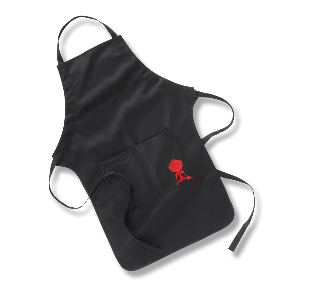 WEBER APRON WITH RED KETTLE