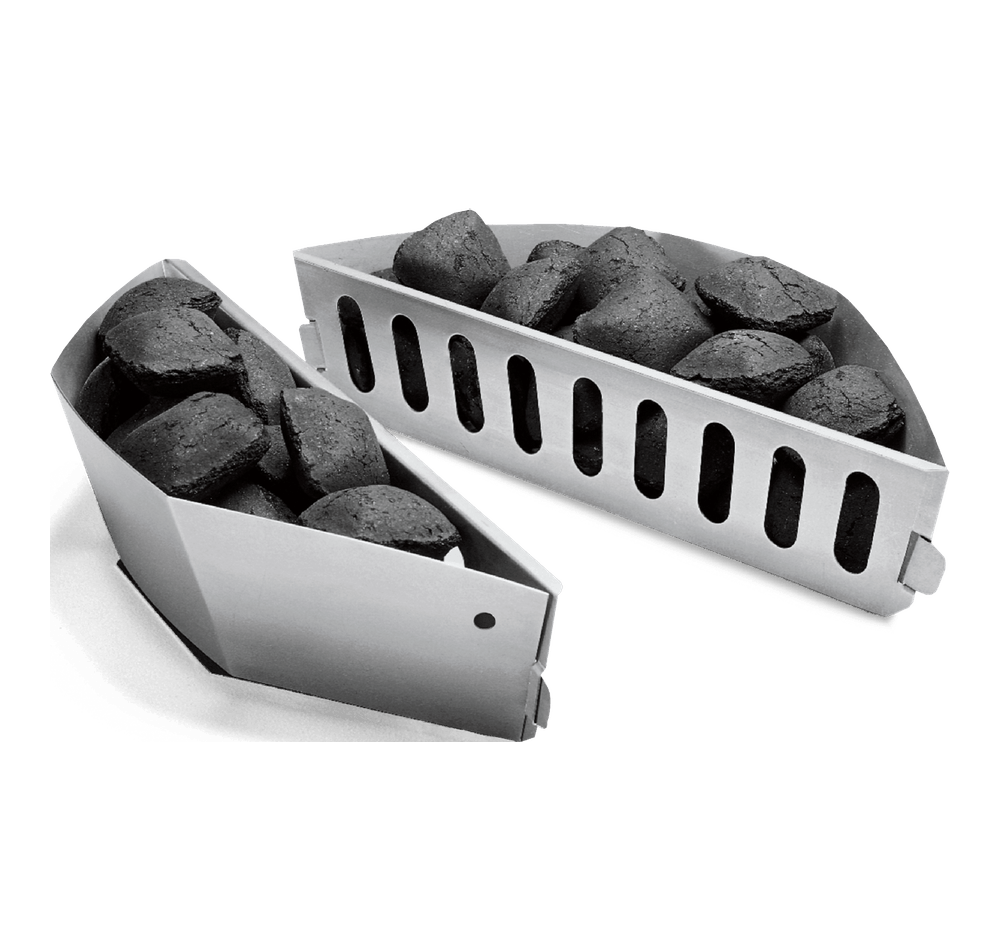 WEBER CHARCOAL BASKET PAIR