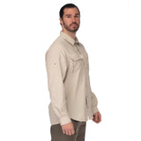 MONT LIFESTYLE VENTED SHIRT STONE