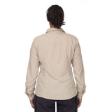 MONT LADIES LIFESTYLE VENTED SHIRT STONE