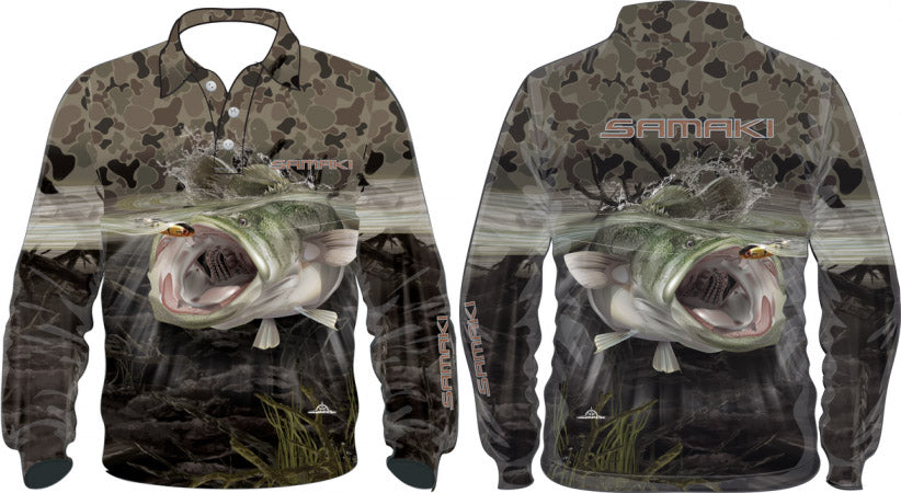 SAMAKI CAMO COD LONGSLEEVE SHIRT